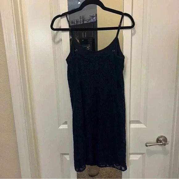 Lilly Pulitzer Navy Blue Lace Tank Dress - Picture 8 of 8